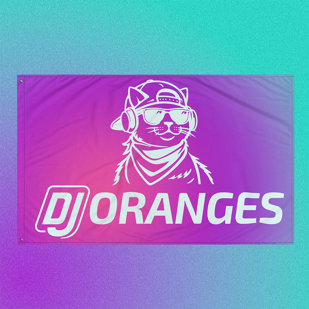 DJ ORANGES Flag
